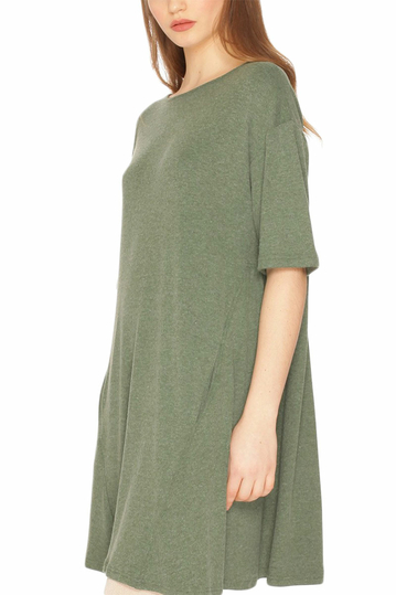 Pepaloves Arlet mini dress green