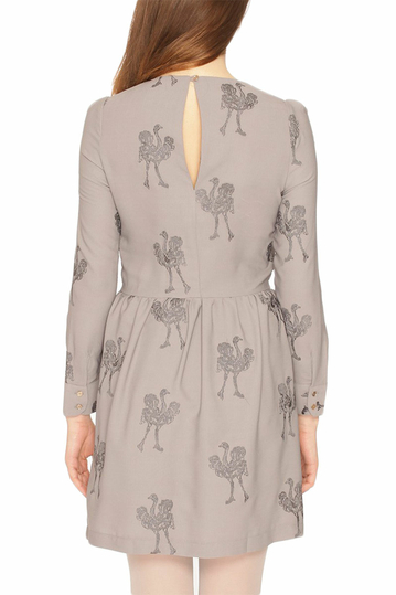 Pepaloves Barbara mini dress grey