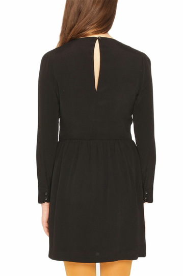Pepaloves Charlotte mini dress black