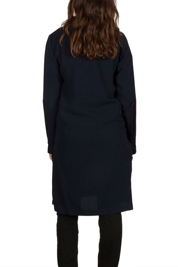 Soft Rebels Diamant μακρύ σακάκι navy