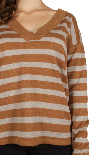 Soft Rebels Vouge ριγέ πουλόβερ