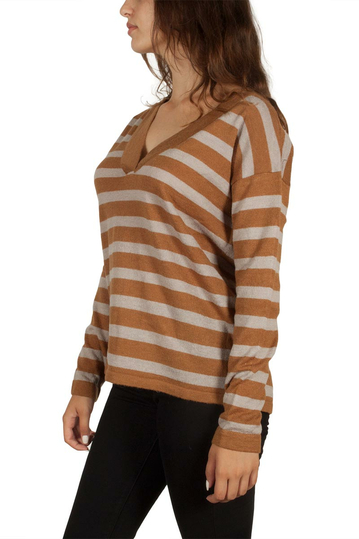 Soft Rebels Vouge ριγέ πουλόβερ