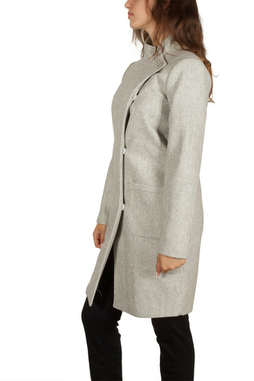 Soft Rebels Lucky ημίπαλτο ανοιχτό γκρι μελανζέ