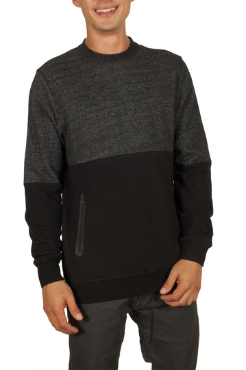 Globe Dusted sweatshirt black melange