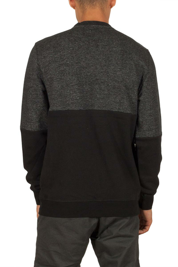 Globe Dusted φούτερ μπλούζα μαύρη μελανζέ