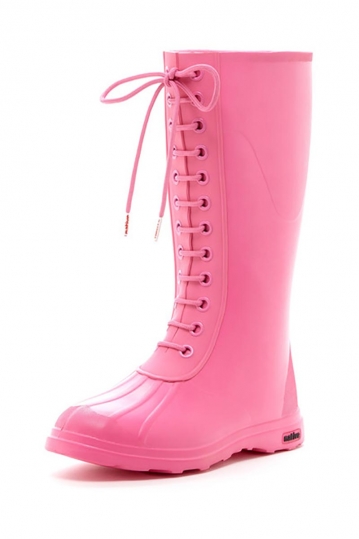 Native Paddington rain boots hollywood pink