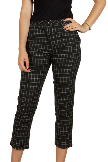 Ryujee Assa plaid pants black