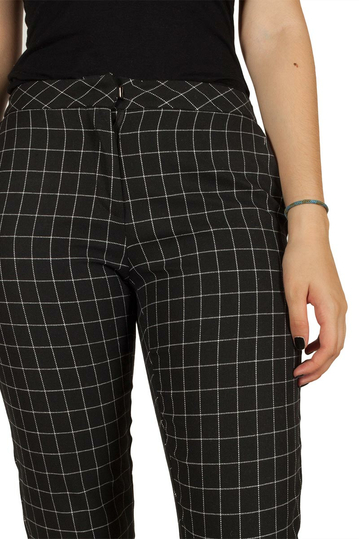 Ryujee Assa plaid pants black