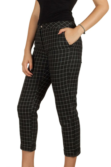 Ryujee Assa plaid pants black