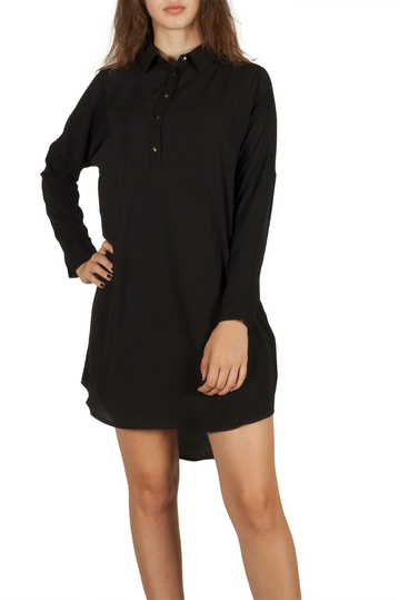 Ryujee Daria shirt dress black