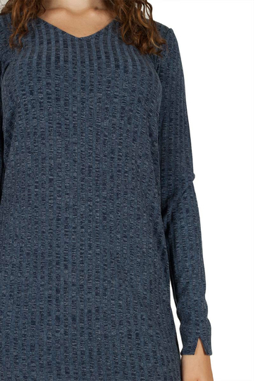 Soft Rebels Late φόρεμα μπλε μελανζέ