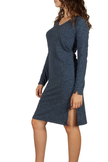 Soft Rebels Late φόρεμα μπλε μελανζέ