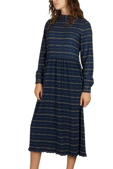 Soft Rebels Part midi dress night sky