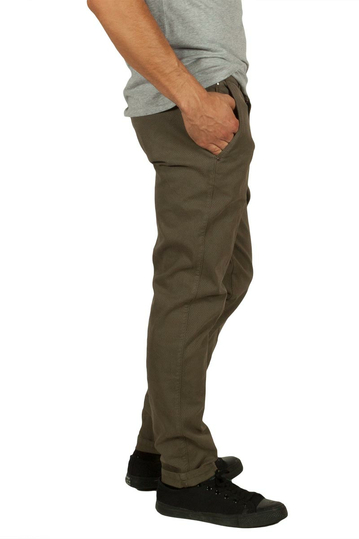 Beddy ανδρικό chino παντελόνι χακί