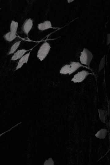 Minimum Juta βελουτέ μπλούζα μαύρη