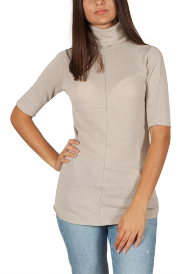 Mo+Saico Eris knit top beige