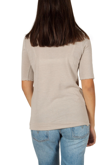 Mo+Saico Eris πλεκτή μπλούζα μπεζ