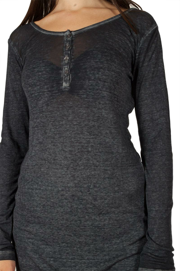 Obey Alvarado mini dress steel