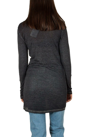 Obey Alvarado mini dress steel