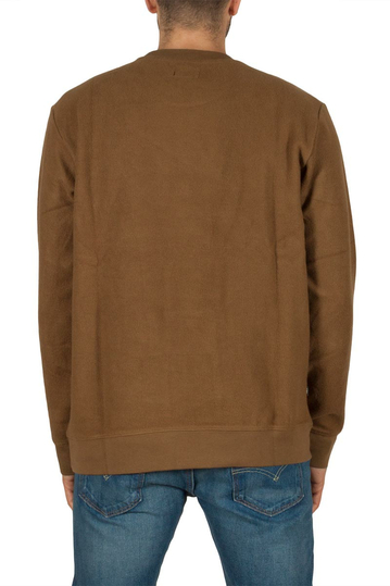 Obey Prospect II ανδρικό φλις φούτερ καφέ