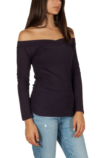 Obey Union street off the shoulder top