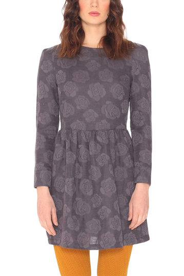 Pepaloves Coloma mini dress charcoal