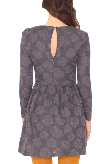 Pepaloves Coloma mini dress charcoal