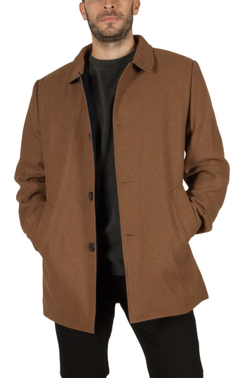 Tokyo Laundry Abdale ημίπαλτο κάμελ