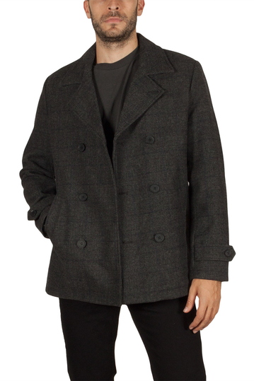 Tokyo Laundry Alaska ημίπαλτο γκρι καρό