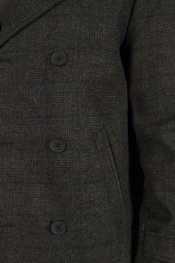 Tokyo Laundry Alaska ημίπαλτο γκρι καρό