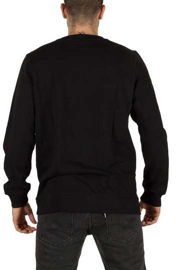 Amplified ACDC logo ανδρικό φούτερ μαύρο