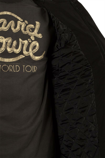 Splendid ανδρικό παρκά μαύρο με κουκούλα