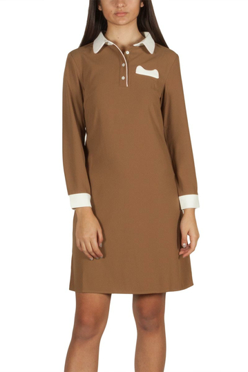 Migle + me mini dress brown