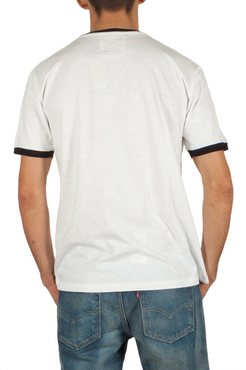 Worn By Ramones T-shirt Rocket to Russia λευκό