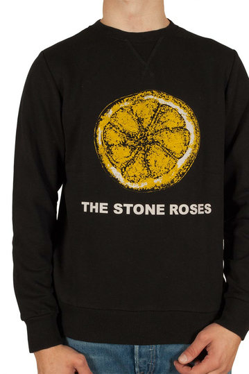 Worn By The Stone Roses "Lemon" ανδρικό φούτερ μαύρο