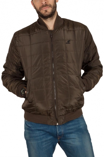 Kangol Roblin bomber jacket dark khaki