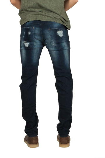 Loyalty & Faith Mold slim fit jeans με σκισίματα