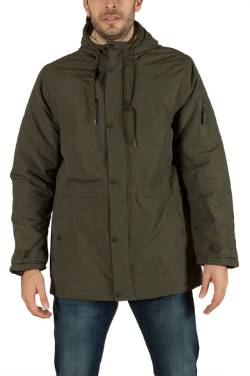 Tokyo Laundry Patagonia men's parka khaki