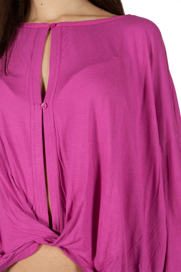 Free People Keepin on μπλούζα χρώμα βατόμουρο