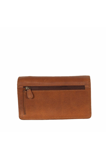Hill Burry women's leather wallet brown - 777036