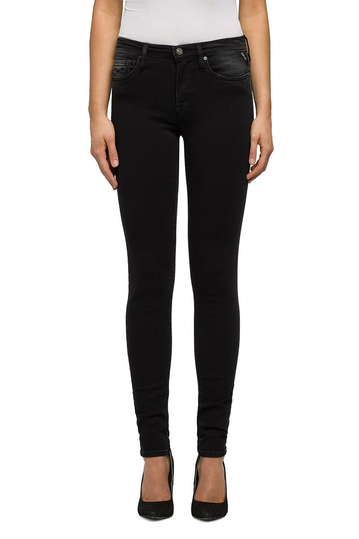 Replay Joi modal denim jeggings black