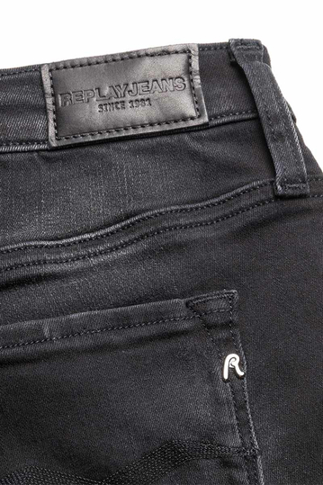 Replay Joi modal denim jeggings black