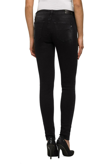 Replay Joi modal denim jeggings black