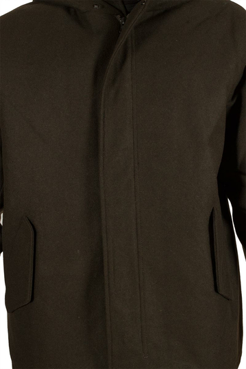 Tokyo Laundry Sylvania ανδρικό τζάκετ καφέ-χακί μελανζέ