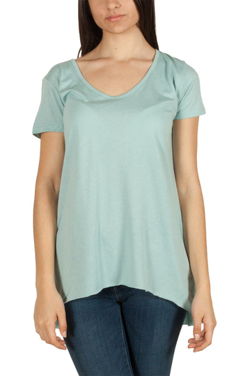 LTB Cepira women's asymmetrical top light petrol