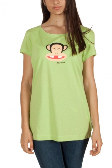 Paul Frank γυναικείο t-shirt Julius no tooth πράσινο