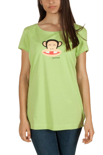 Paul Frank women's t-shirt Julius no tooth green