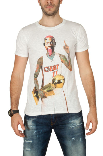 Rude is cool men's t-shirt "Eat"