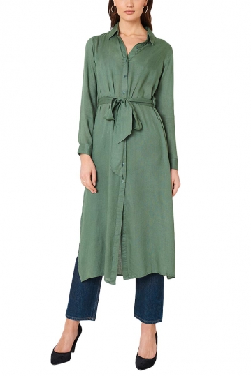 Rut & Circle Smila σεμιζιέ φόρεμα πράσινο