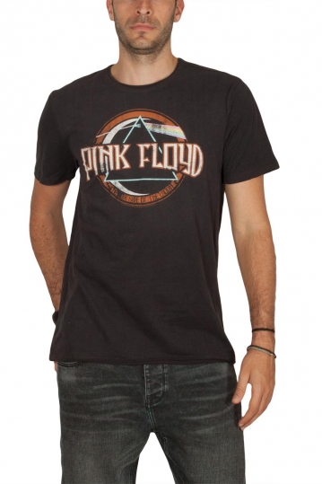 Amplified Pink Floyd on the run t-shirt ανθρακί